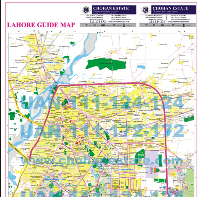 Lahore Map