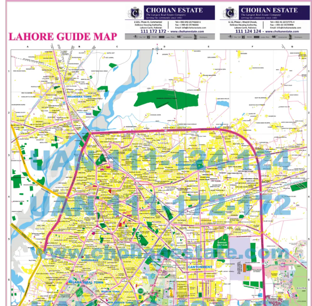 Model Town Map